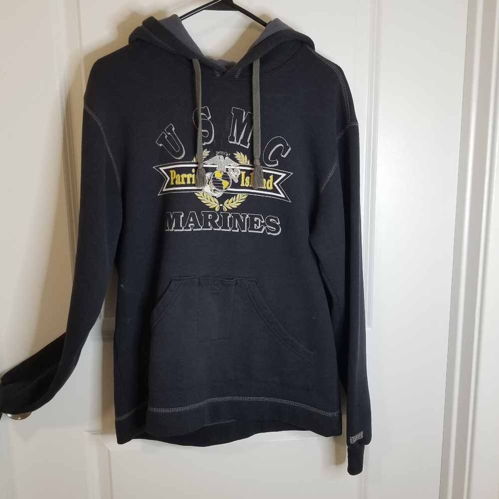 Black USMC Sweatshirt